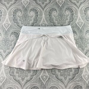 Womens Lululemon Off The Pleats Skirt